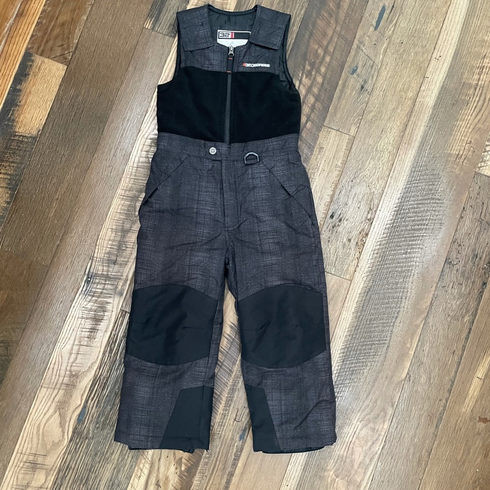 Weatherproof snowboard ski bibs boy 4T
